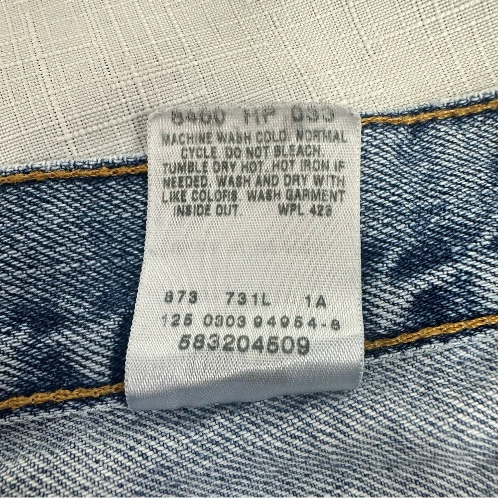 Vintage Levi’s Women’s Size 10 High Waist Camp Denim Jean Pants